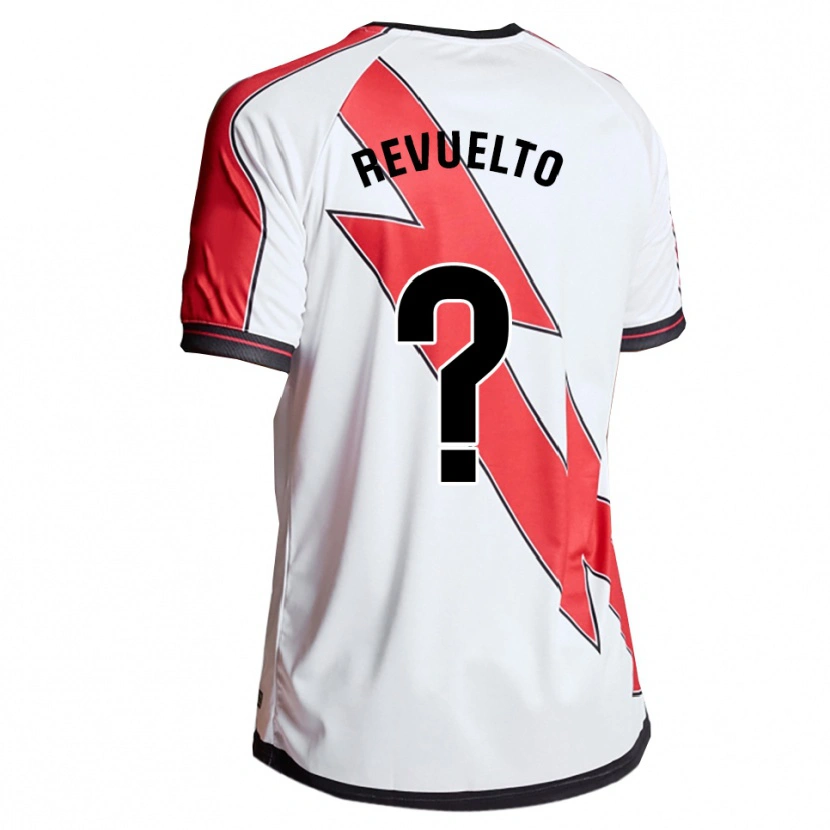 Danxen Women Víctor Revuelto #0 White Red Home Jersey 2025/26 T-Shirt