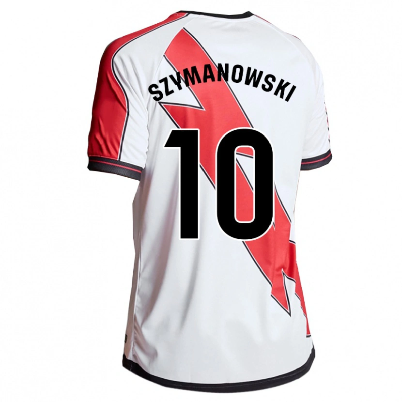 Danxen Women Marianela Szymanowski #10 White Red Home Jersey 2025/26 T-Shirt
