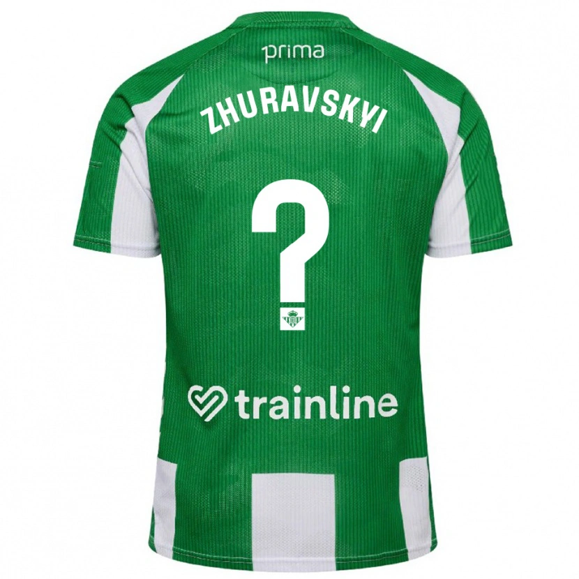 Danxen Women Yan Zhuravskyi #0 Green White Home Jersey 2025/26 T-Shirt