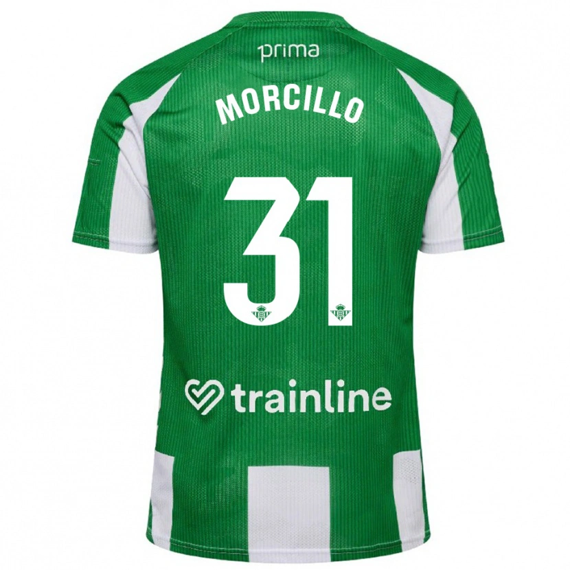 Danxen Women Ana Morcillo #31 Green White Home Jersey 2025/26 T-Shirt