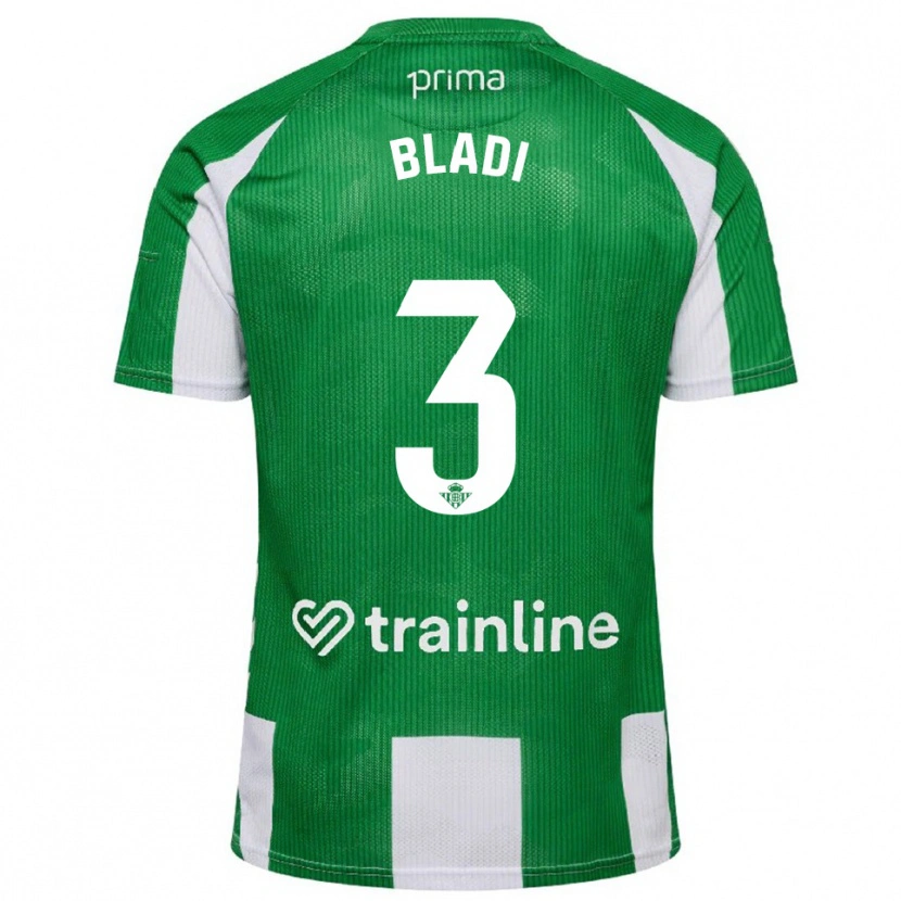 Danxen Women Darling Bladi #3 Green White Home Jersey 2025/26 T-Shirt