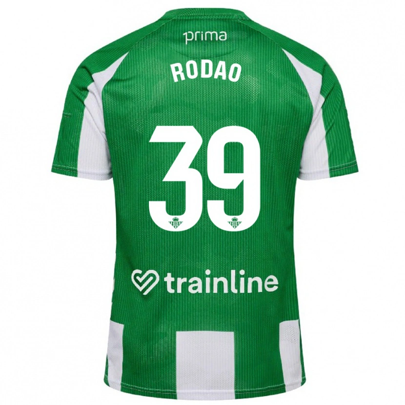 Danxen Women Alba Rodao #39 Green White Home Jersey 2025/26 T-Shirt