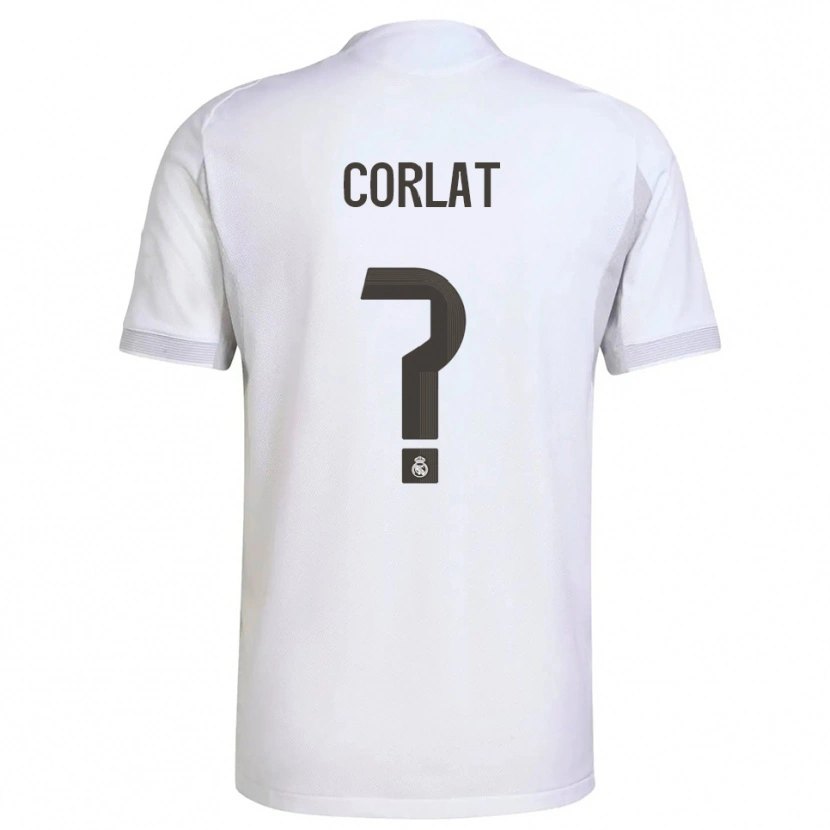 Danxen Women Edu Corlat #0 White Yellow Home Jersey 2025/26 T-Shirt
