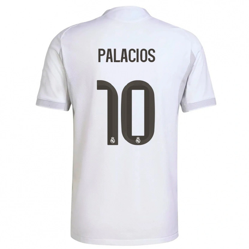 Danxen Women César Palacios #10 White Yellow Home Jersey 2025/26 T-Shirt