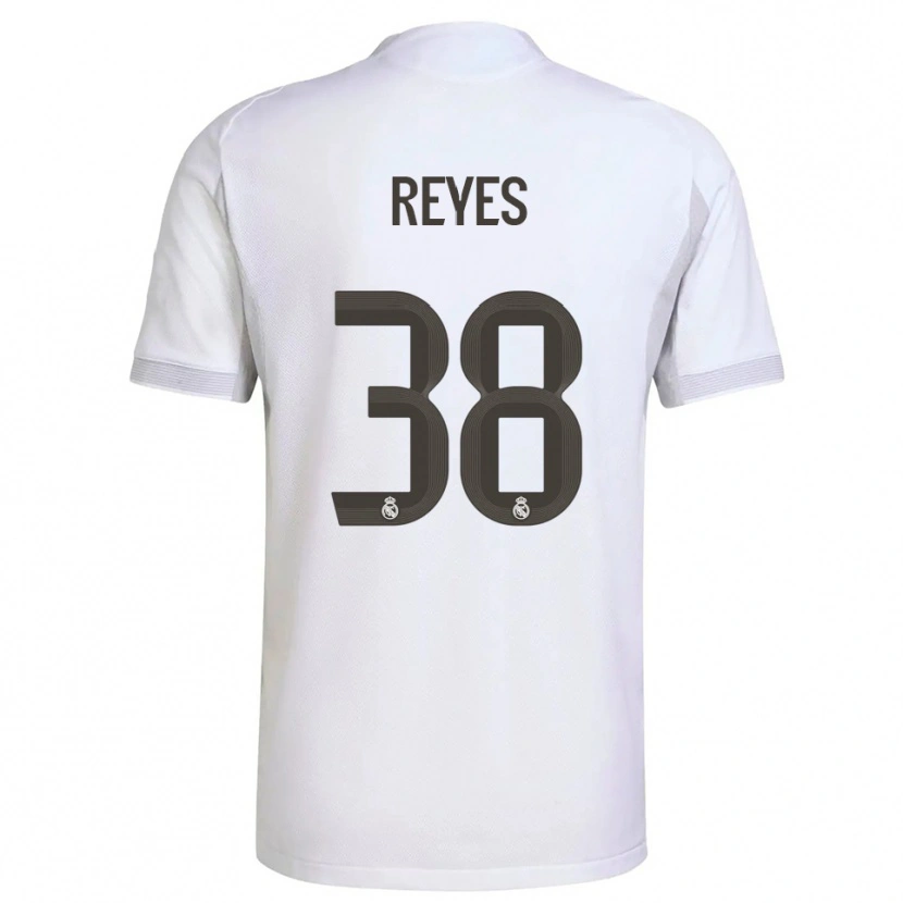 Danxen Women José Reyes #38 White Yellow Home Jersey 2025/26 T-Shirt