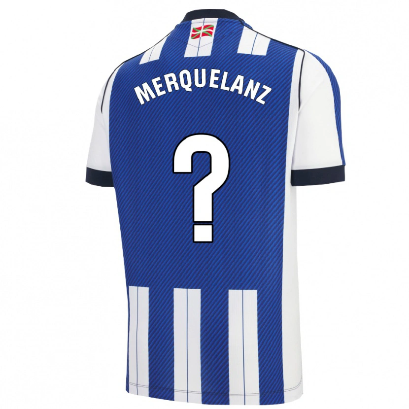 Danxen Women Martin Merquelanz #0 Blue White Home Jersey 2025/26 T-Shirt