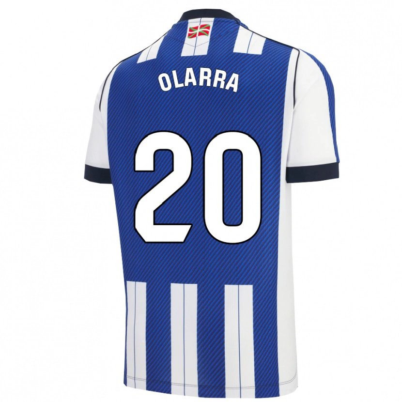 Danxen Women Aimar Olarra #20 Blue White Home Jersey 2025/26 T-Shirt