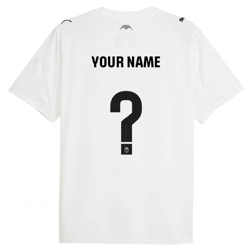 Danxen Women Your Name #0 White Black Home Jersey 2025/26 T-Shirt