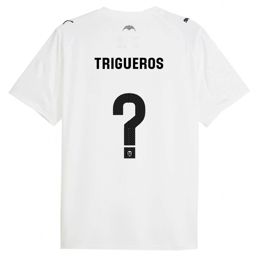 Danxen Women Pol Trigueros #0 White Black Home Jersey 2025/26 T-Shirt