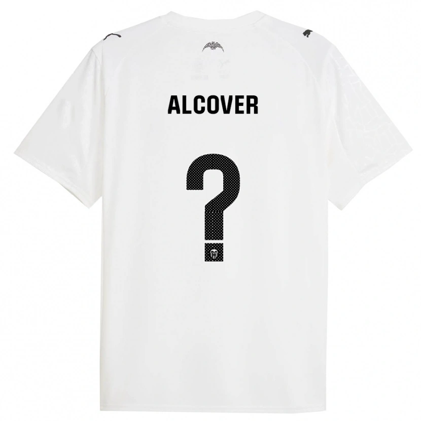 Danxen Women David Alcover #0 White Black Home Jersey 2025/26 T-Shirt