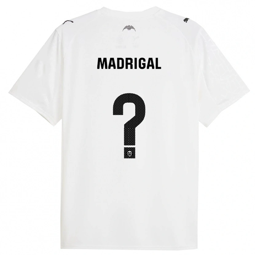 Danxen Women Warren Madrigal #0 White Black Home Jersey 2025/26 T-Shirt