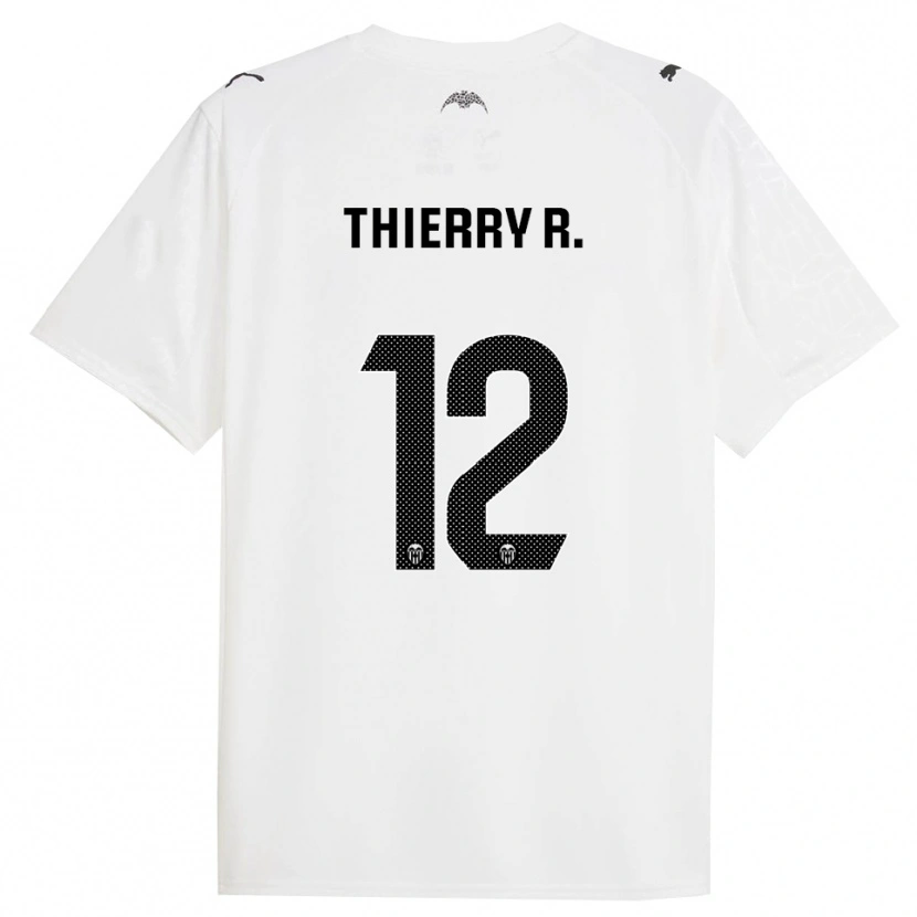 Danxen Women Thierry Correia #12 White Black Home Jersey 2025/26 T-Shirt