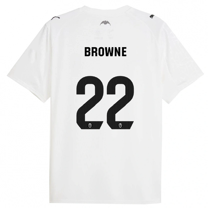 Danxen Women Phoenetia Browne #22 White Black Home Jersey 2025/26 T-Shirt