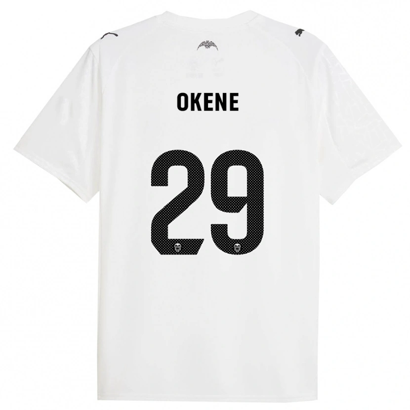 Danxen Women Andrea Okene #29 White Black Home Jersey 2025/26 T-Shirt