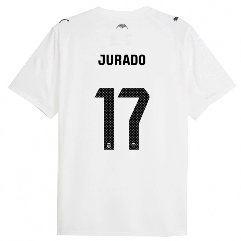 Danxen Women Marc Jurado #17 White Black Home Jersey 2025/26 T-Shirt