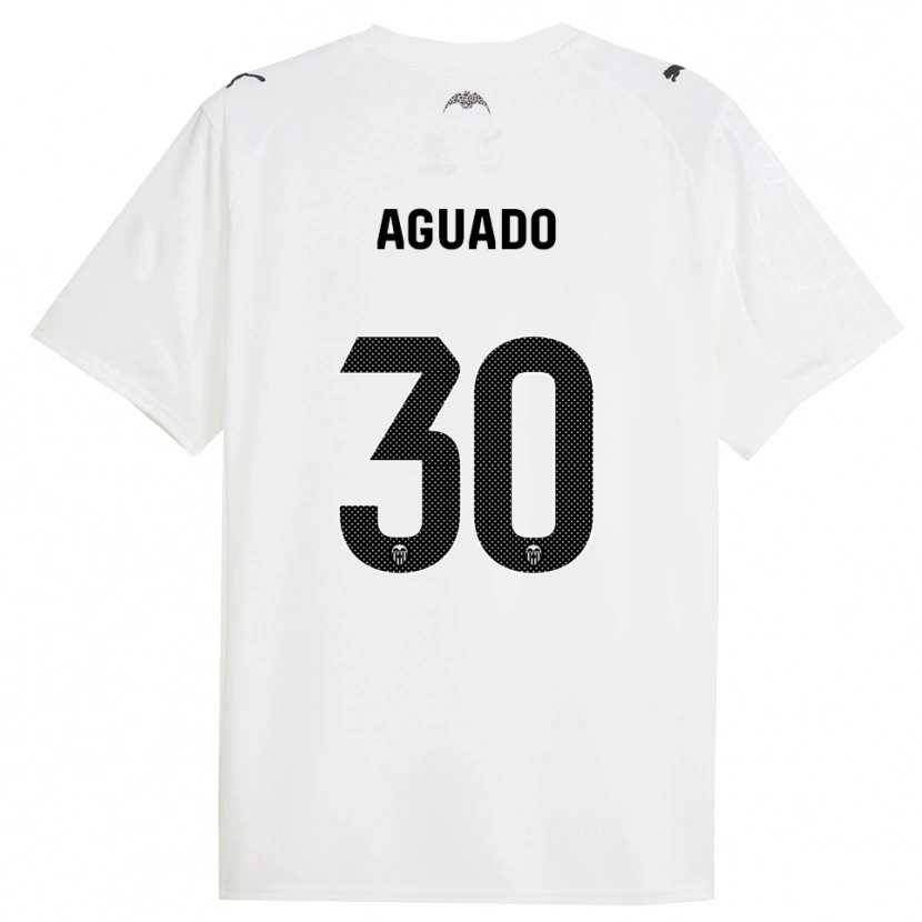 Danxen Women Julia Aguado #30 White Black Home Jersey 2025/26 T-Shirt
