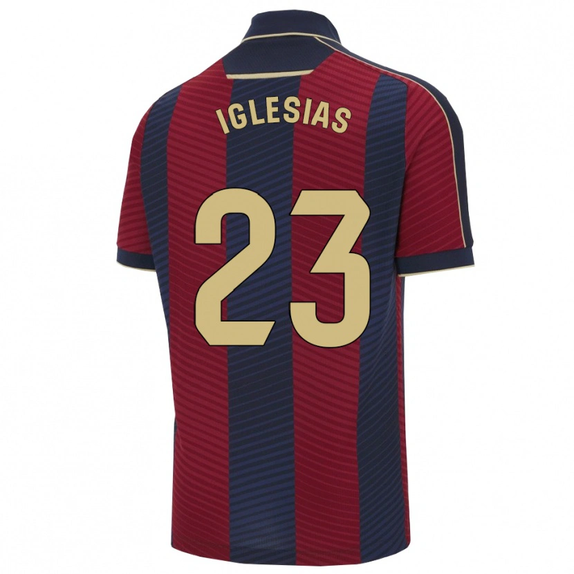 Danxen Women Dylan Iglesias #23 Red Navy Home Jersey 2025/26 T-Shirt