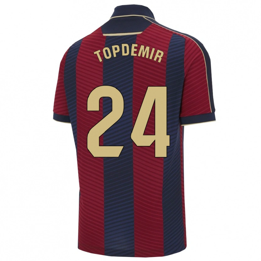 Danxen Women Karan Topdemir #24 Red Navy Home Jersey 2025/26 T-Shirt