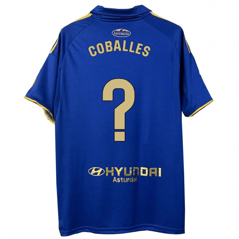 Danxen Women Jaime Coballes #0 Blue Gold Home Jersey 2025/26 T-Shirt