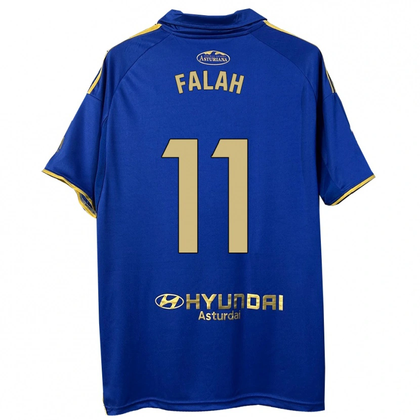 Danxen Women Omar Falah #11 Blue Gold Home Jersey 2025/26 T-Shirt