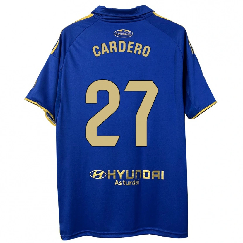 Danxen Women Álex Cardero #27 Blue Gold Home Jersey 2025/26 T-Shirt