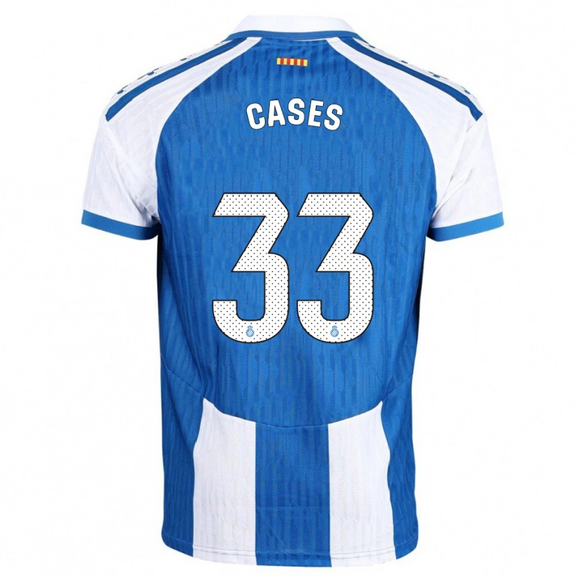Danxen Women Arnau Cases #33 Blue White Home Jersey 2025/26 T-Shirt
