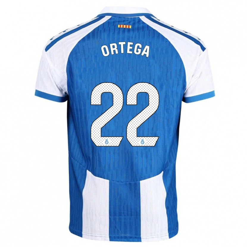 Danxen Women Ricard Ortega #22 Blue White Home Jersey 2025/26 T-Shirt