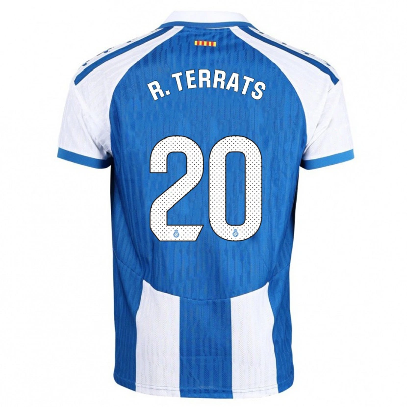 Danxen Women Ramón Terrats #20 Blue White Home Jersey 2025/26 T-Shirt