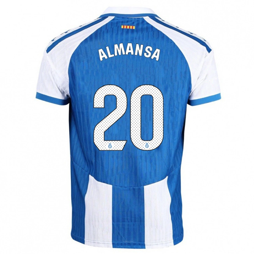 Danxen Women Alex Almansa #20 Blue White Home Jersey 2025/26 T-Shirt