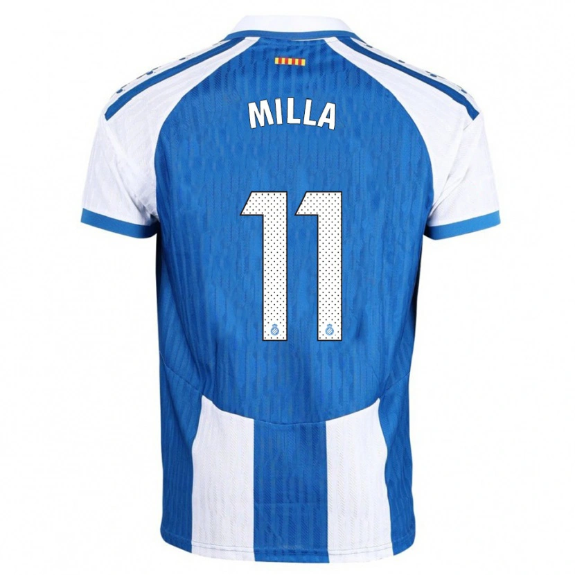 Danxen Women Pere Milla #11 Blue White Home Jersey 2025/26 T-Shirt