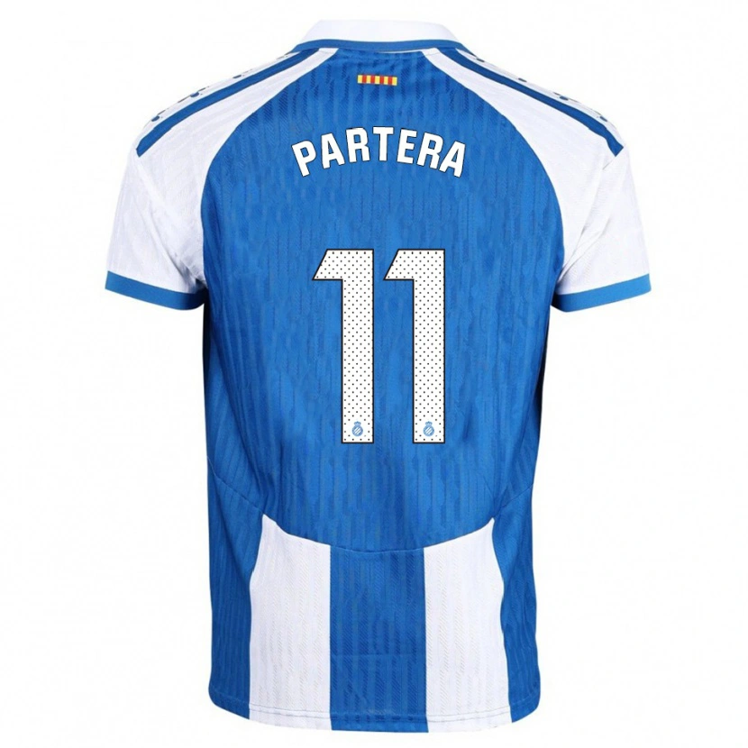 Danxen Women Álex Partera #11 Blue White Home Jersey 2025/26 T-Shirt