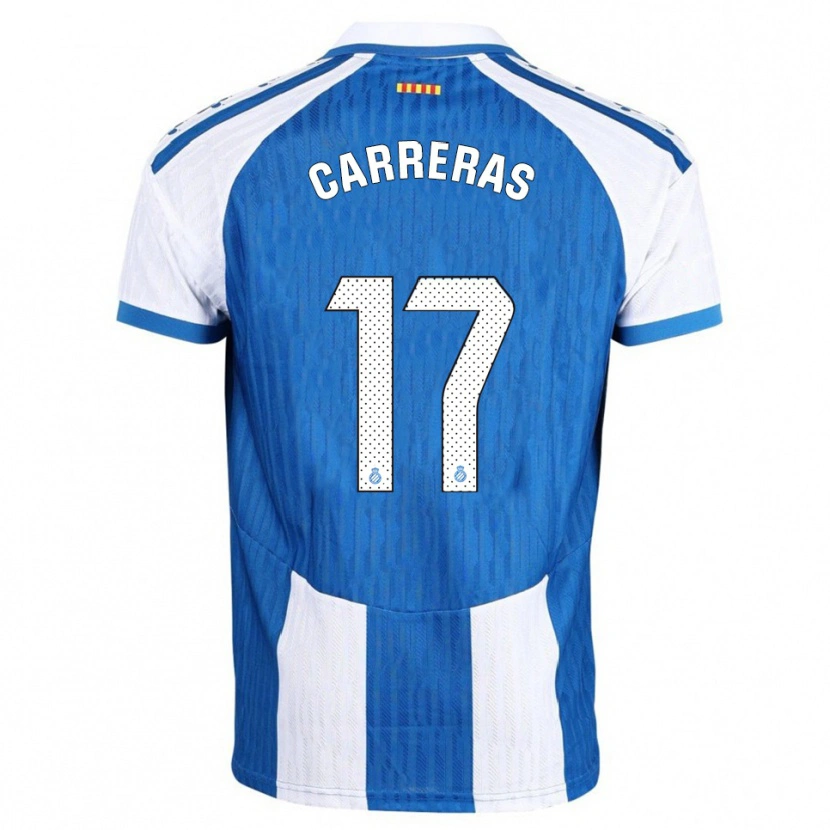 Danxen Women Jofre Carreras #17 Blue White Home Jersey 2025/26 T-Shirt