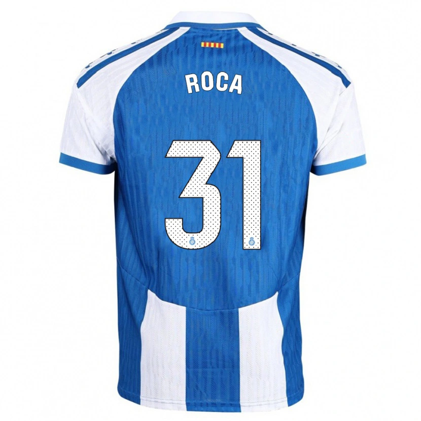 Danxen Women Antoniu Roca #31 Blue White Home Jersey 2025/26 T-Shirt