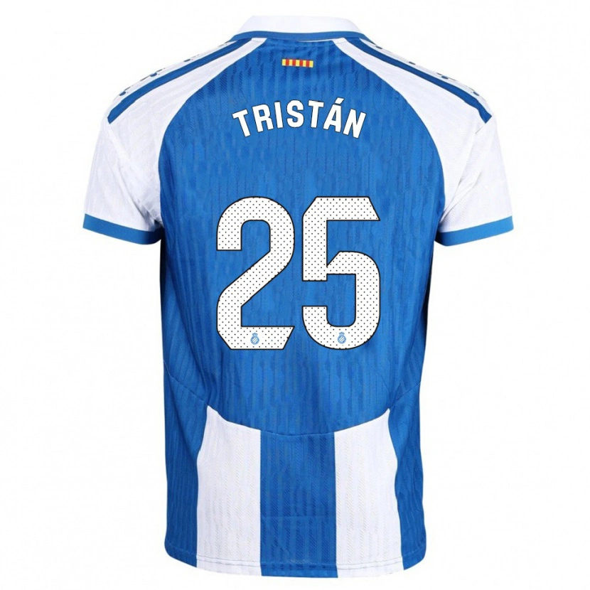 Danxen Women Pol Tristán #25 Blue White Home Jersey 2025/26 T-Shirt