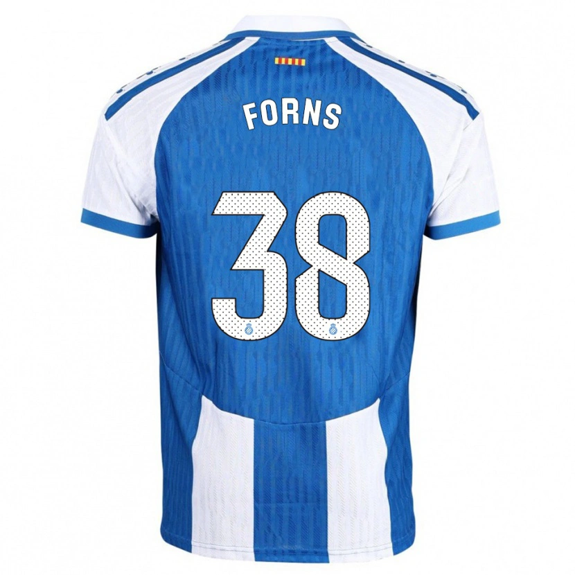 Danxen Women Ian Forns #38 Blue White Home Jersey 2025/26 T-Shirt