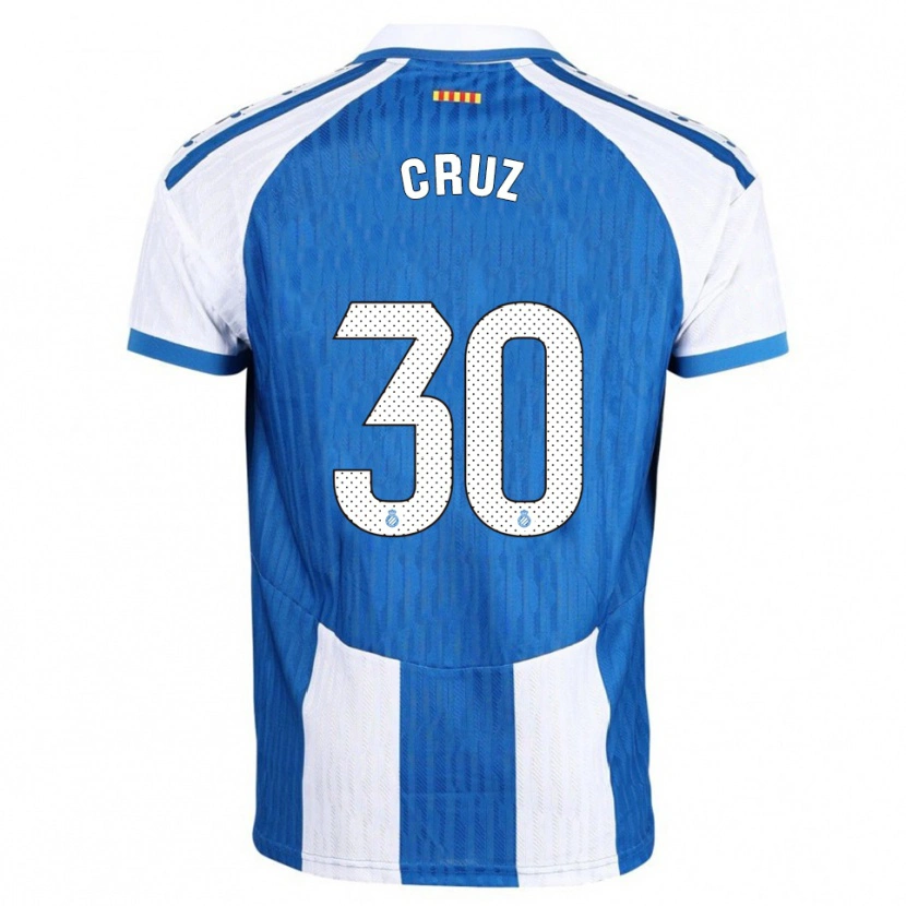 Danxen Women Denis Cruz #30 Blue White Home Jersey 2025/26 T-Shirt