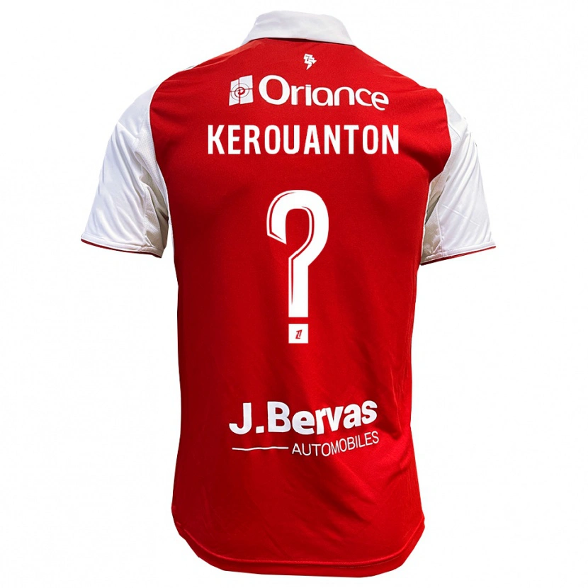 Danxen Women Tania Kerouanton #0 Red White Home Jersey 2025/26 T-Shirt