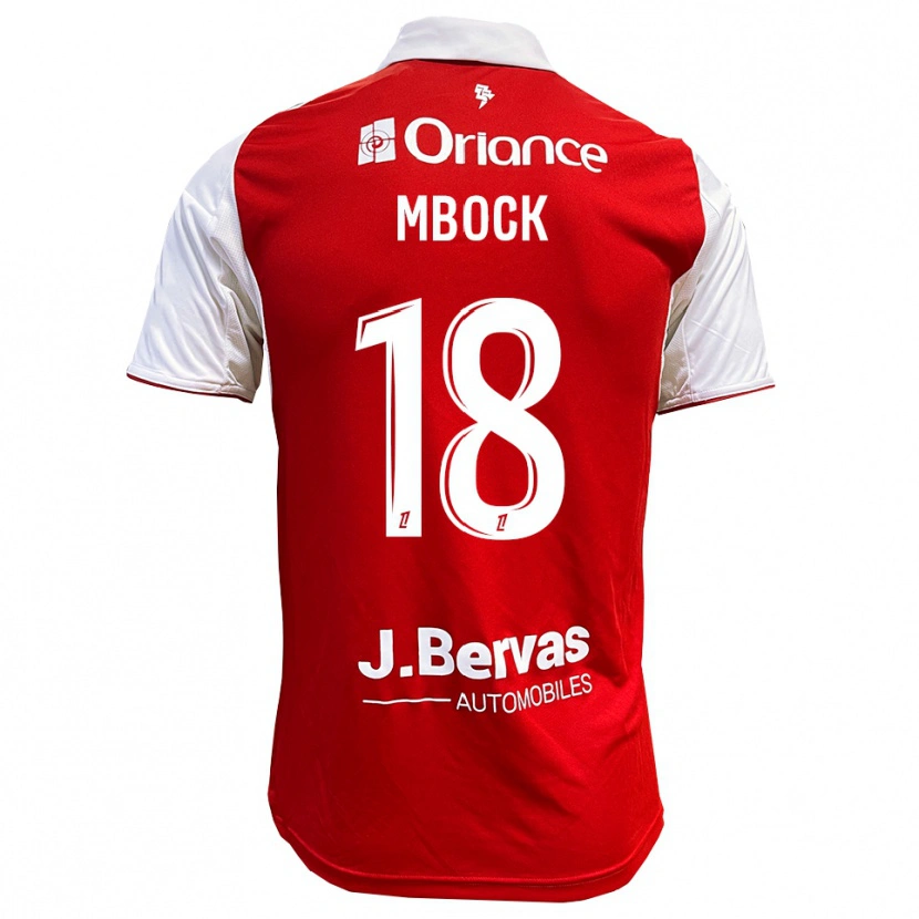 Danxen Women Hianga'a Mbock #18 Red White Home Jersey 2025/26 T-Shirt