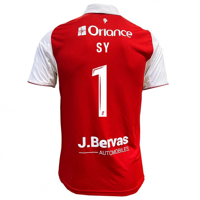 Danxen Women Seydou Sy #1 Red White Home Jersey 2025/26 T-Shirt