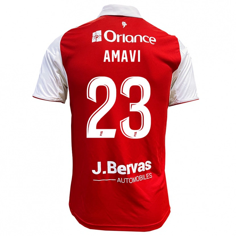 Danxen Women Jordan Amavi #23 Red White Home Jersey 2025/26 T-Shirt