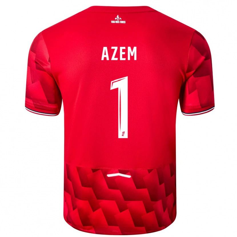 Danxen Women Floriane Azem #1 Red White Home Jersey 2025/26 T-Shirt