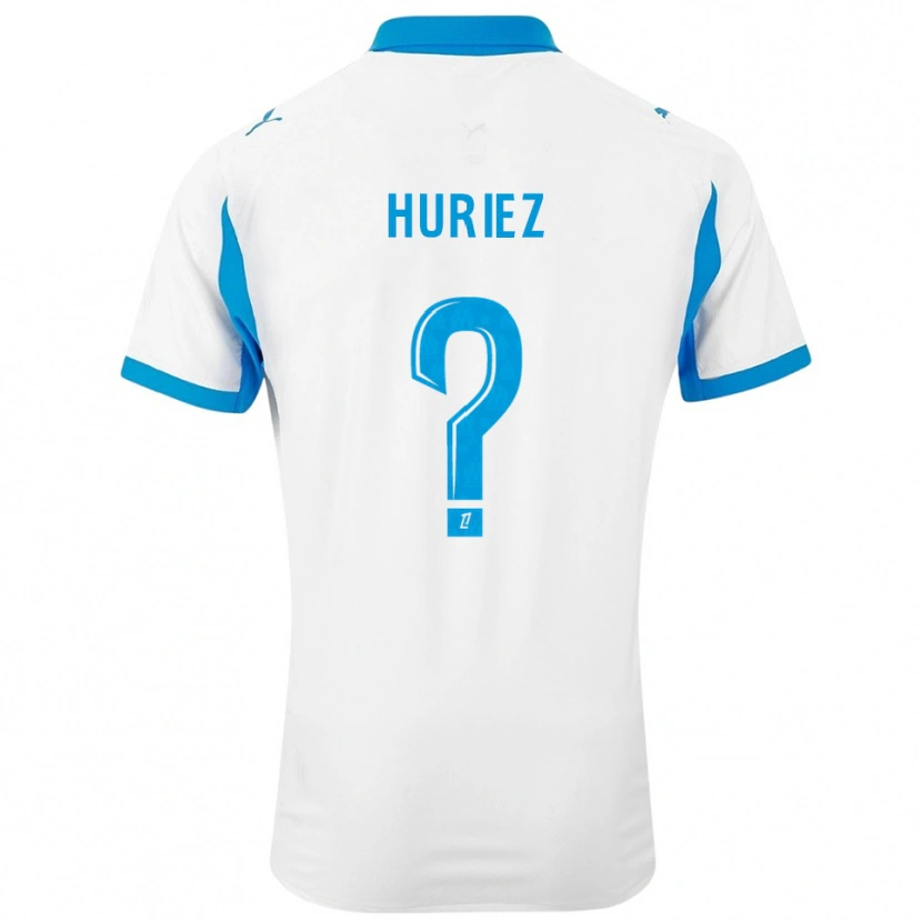 Danxen Women Evan Huriez #0 White Sky Blue Home Jersey 2025/26 T-Shirt