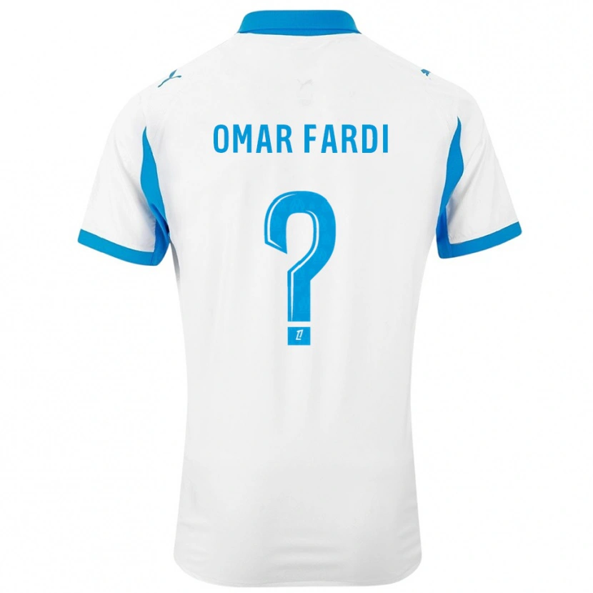 Danxen Women El Omar Fardi #0 White Sky Blue Home Jersey 2025/26 T-Shirt