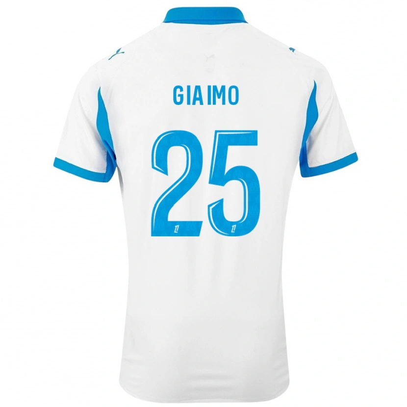 Danxen Women Carla Giaimo #25 White Sky Blue Home Jersey 2025/26 T-Shirt