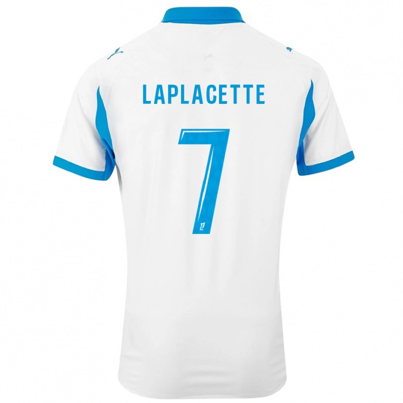 Danxen Women Tess Laplacette #7 White Sky Blue Home Jersey 2025/26 T-Shirt