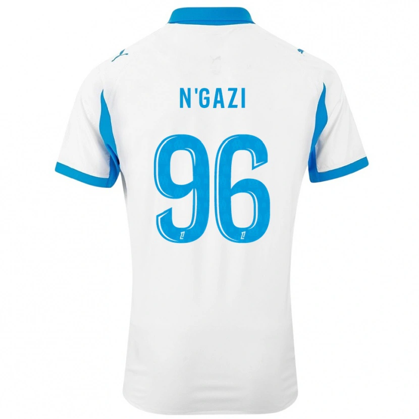 Danxen Women Chloé N'gazi #96 White Sky Blue Home Jersey 2025/26 T-Shirt