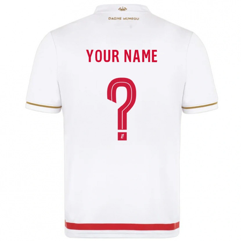 Danxen Women Your Name #0 Red  White Home Jersey 2025/26 T-Shirt