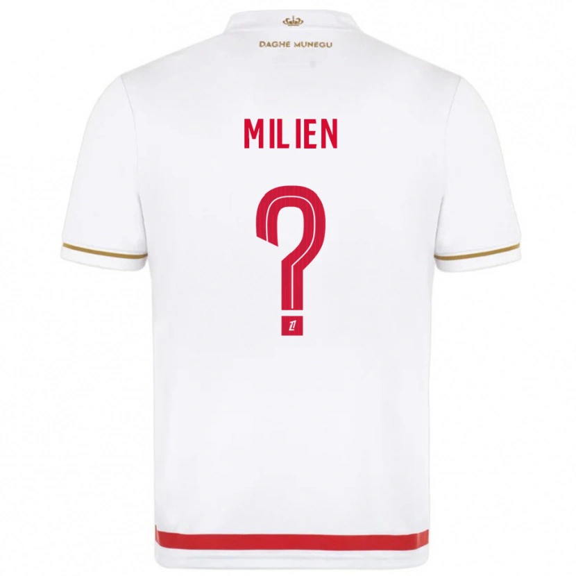 Danxen Women Kenley Milien #0 Red  White Home Jersey 2025/26 T-Shirt