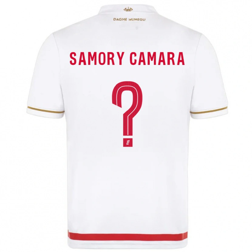 Danxen Women Verges Samory Camara #0 Red  White Home Jersey 2025/26 T-Shirt