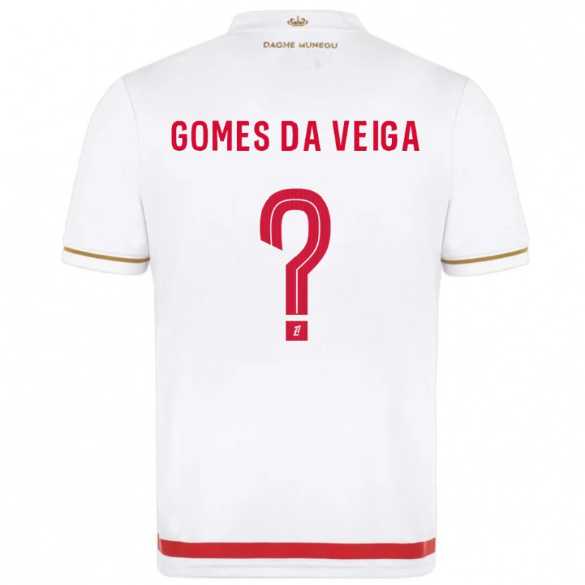 Danxen Women Melvin Gomes #0 Red  White Home Jersey 2025/26 T-Shirt